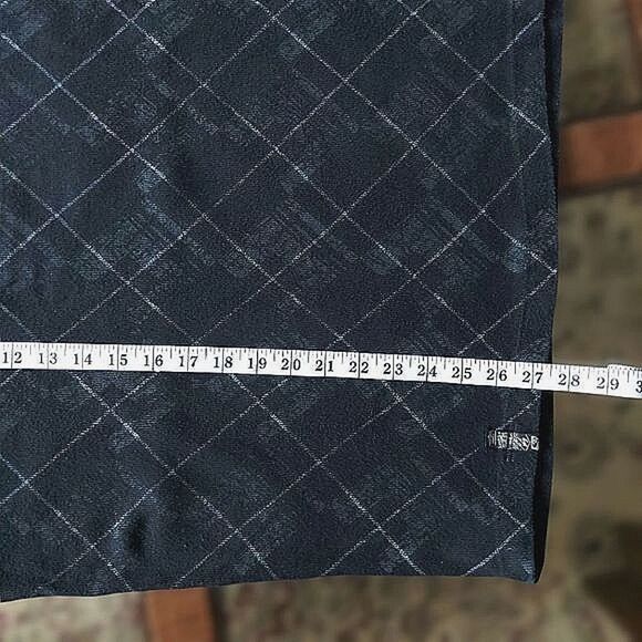 Point Zero navy abstract argyle sweater - Picture 5 of 11